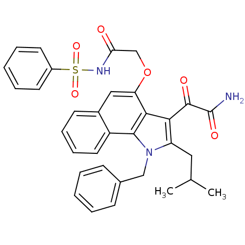 Chemical structure of BindingDB Monomer ID 50263001