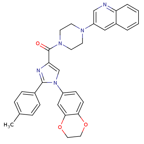 Chemical structure of BindingDB Monomer ID 50263186