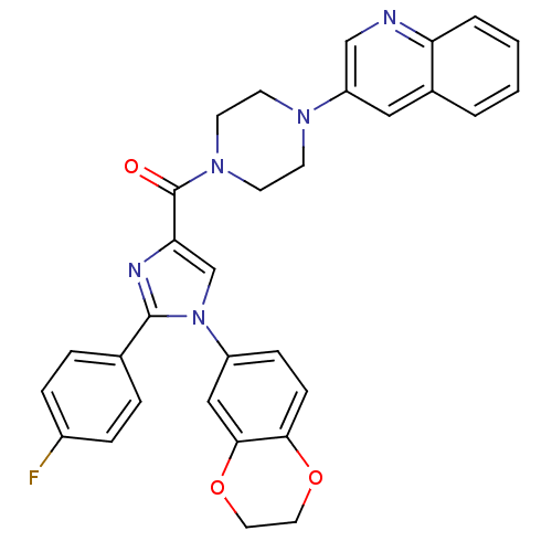 Chemical structure of BindingDB Monomer ID 50263225