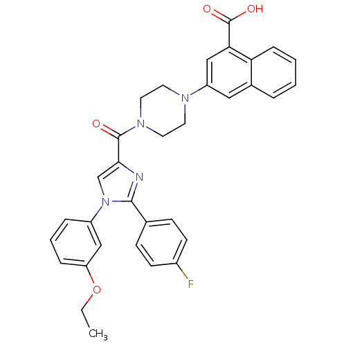 Chemical structure of BindingDB Monomer ID 50263226