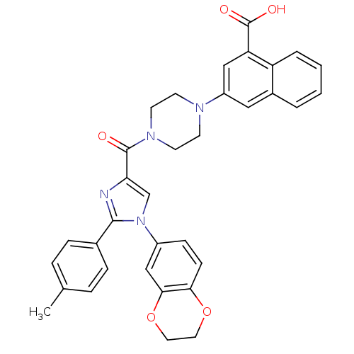 Chemical structure of BindingDB Monomer ID 50263228