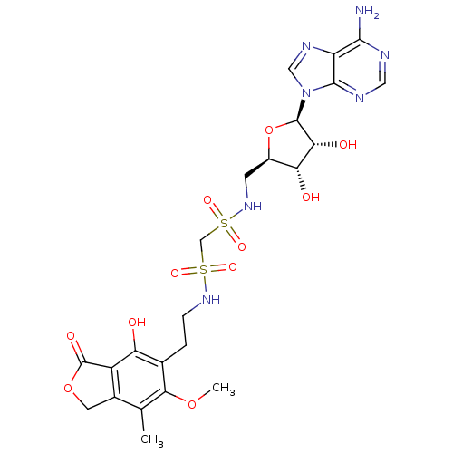 Chemical structure of BindingDB Monomer ID 50263243