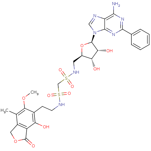 Chemical structure of BindingDB Monomer ID 50263244