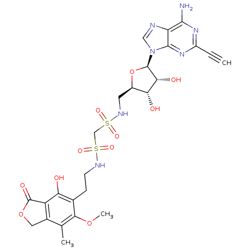 Chemical structure of BindingDB Monomer ID 50263245