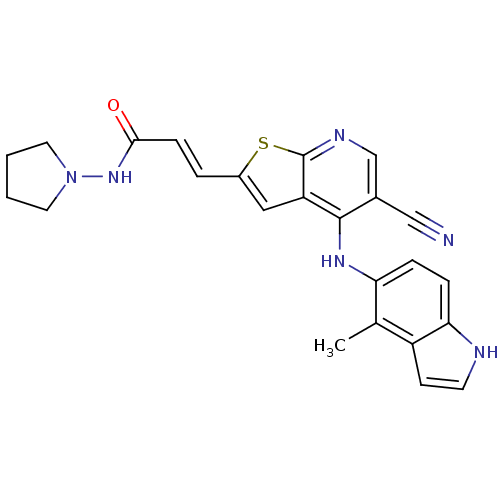 Chemical structure of BindingDB Monomer ID 50263302