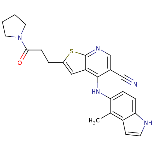 Chemical structure of BindingDB Monomer ID 50263303
