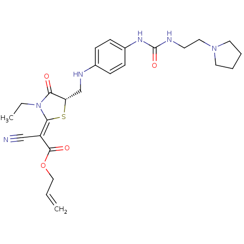 Chemical structure of BindingDB Monomer ID 50263317
