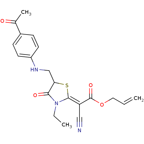 Chemical structure of BindingDB Monomer ID 50263318