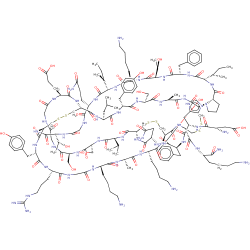 Chemical structure of BindingDB Monomer ID 50263381