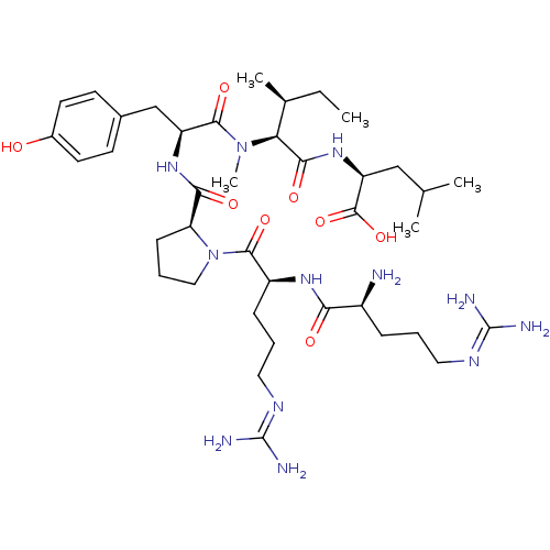 Chemical structure of BindingDB Monomer ID 50263387