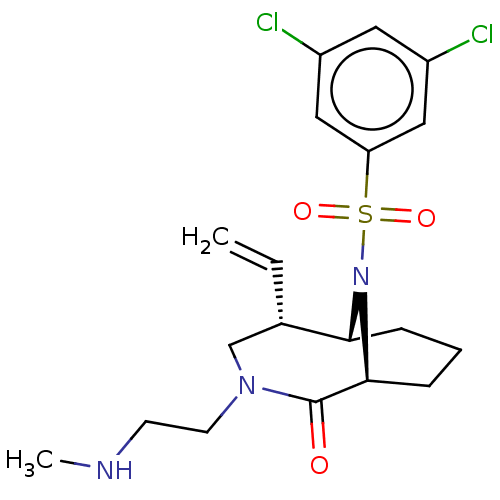 Chemical structure of BindingDB Monomer ID 50263420