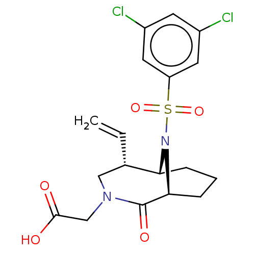 Chemical structure of BindingDB Monomer ID 50263422