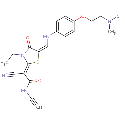 Chemical structure of BindingDB Monomer ID 50263442