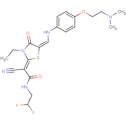 Chemical structure of BindingDB Monomer ID 50263443