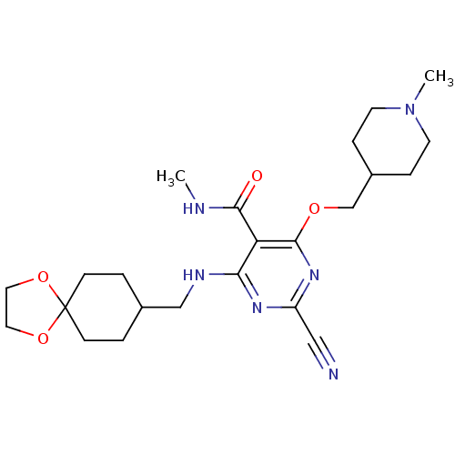 Chemical structure of BindingDB Monomer ID 50263510