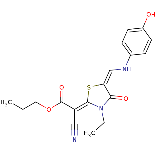 Chemical structure of BindingDB Monomer ID 50263587