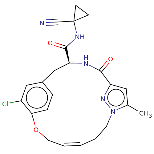 Chemical structure of BindingDB Monomer ID 50263591