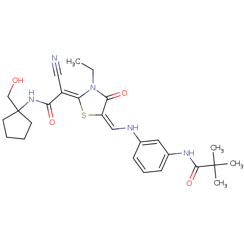 Chemical structure of BindingDB Monomer ID 50263644