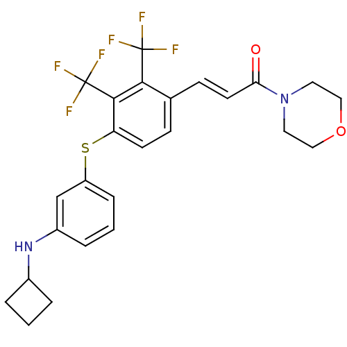 Chemical structure of BindingDB Monomer ID 50263655