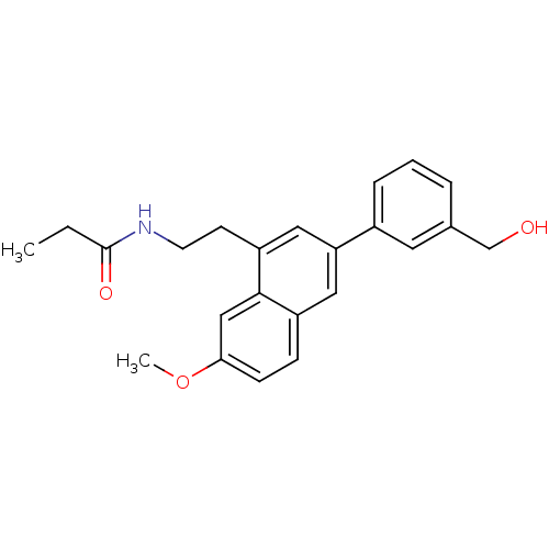 Chemical structure of BindingDB Monomer ID 50263661