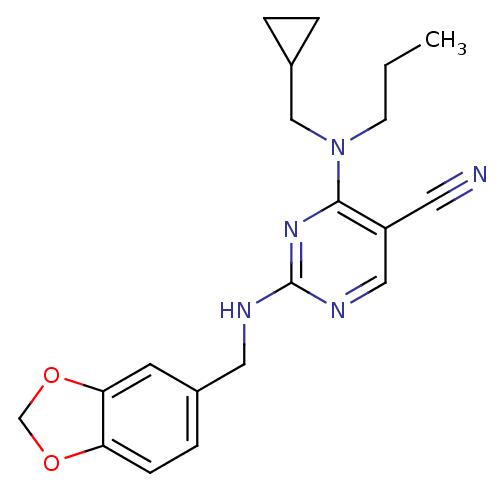Chemical structure of BindingDB Monomer ID 50263695