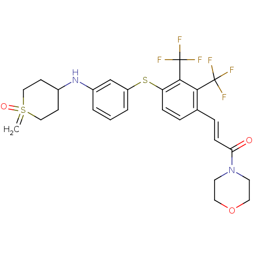 Chemical structure of BindingDB Monomer ID 50263707