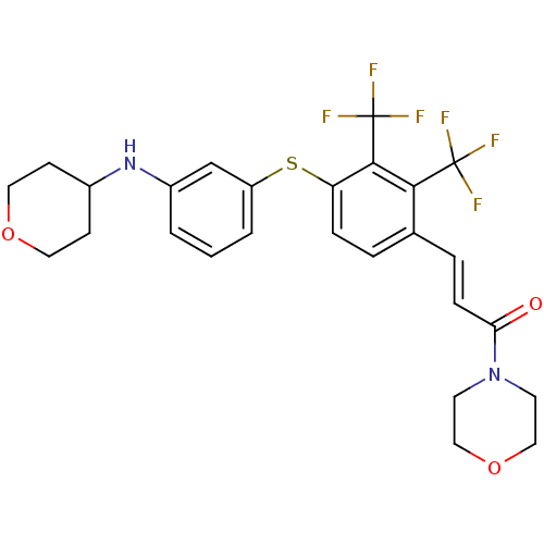 Chemical structure of BindingDB Monomer ID 50263708