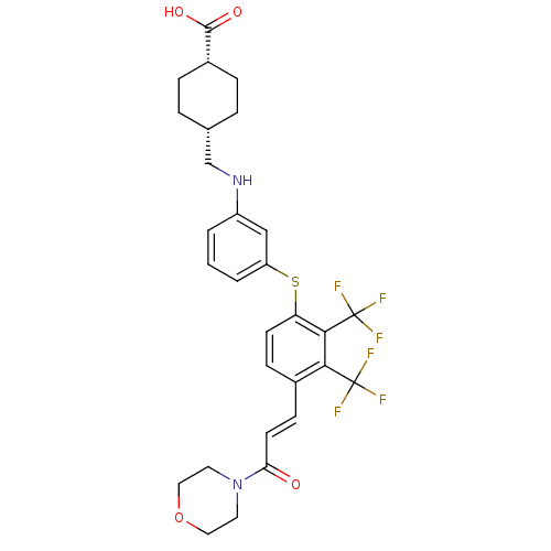 Chemical structure of BindingDB Monomer ID 50263709