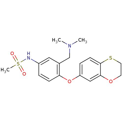 Chemical structure of BindingDB Monomer ID 50263965
