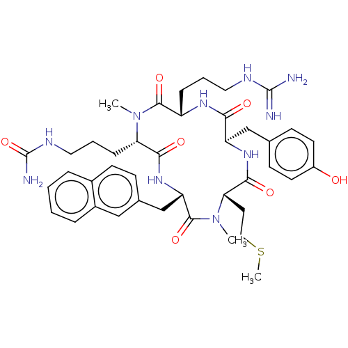 Chemical structure of BindingDB Monomer ID 50263991