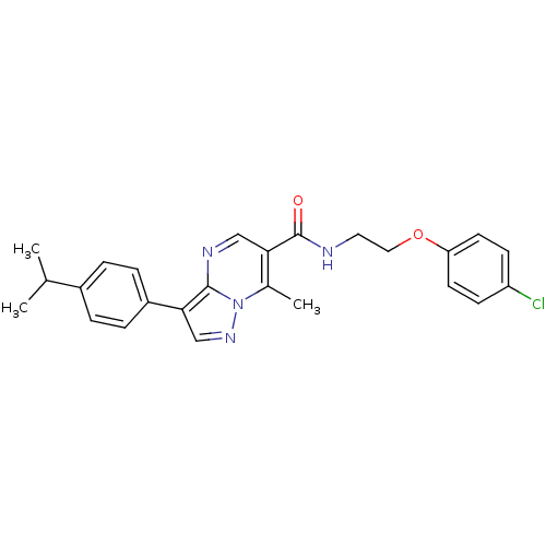 Chemical structure of BindingDB Monomer ID 50264136
