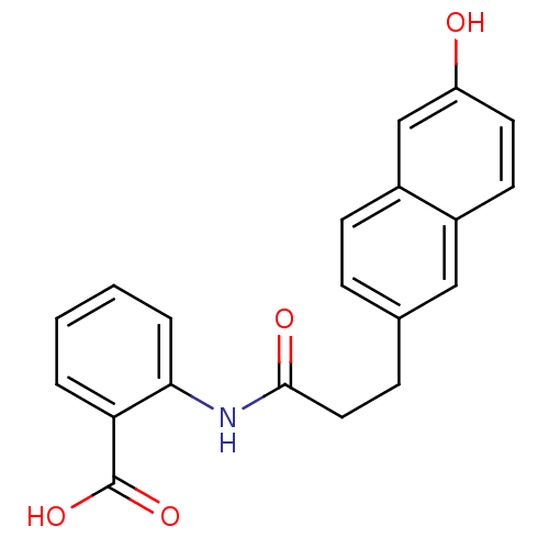 Chemical structure of BindingDB Monomer ID 50264232