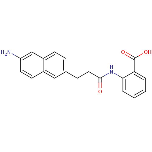 Chemical structure of BindingDB Monomer ID 50264233
