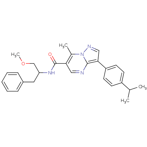 Chemical structure of BindingDB Monomer ID 50264294