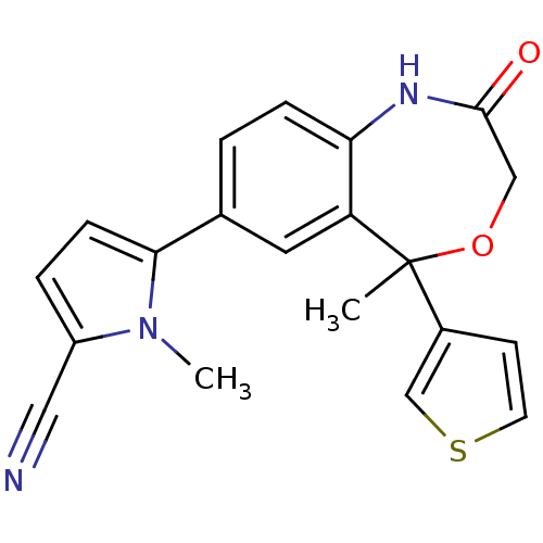 Chemical structure of BindingDB Monomer ID 50264310