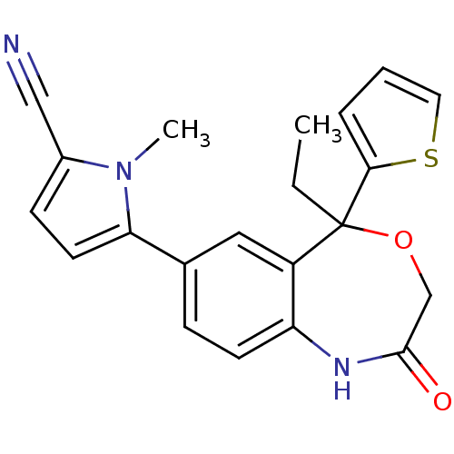 Chemical structure of BindingDB Monomer ID 50264312