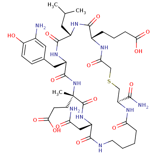 Chemical structure of BindingDB Monomer ID 50264456