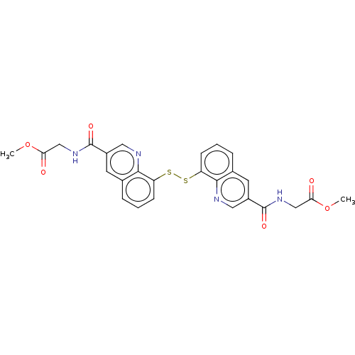 Chemical structure of BindingDB Monomer ID 50264482