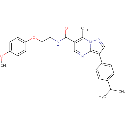 Chemical structure of BindingDB Monomer ID 50264707