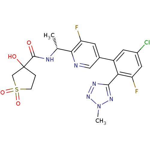 Chemical structure of BindingDB Monomer ID 50264721