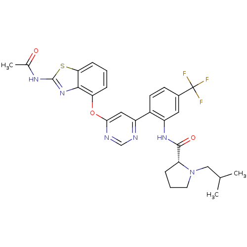 Chemical structure of BindingDB Monomer ID 50264927