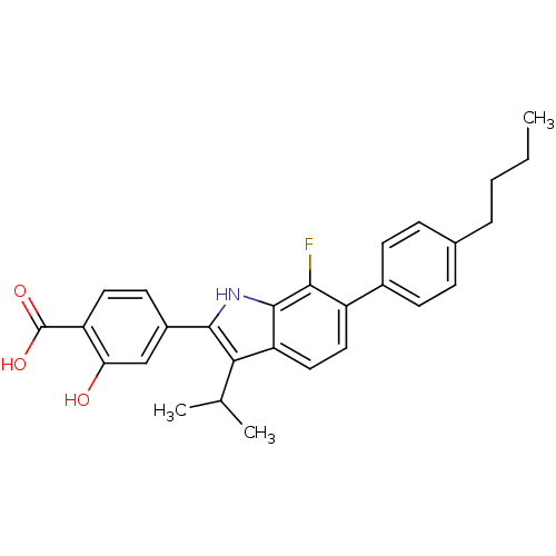 Chemical structure of BindingDB Monomer ID 50265066