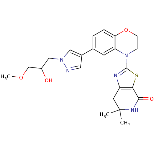 Chemical structure of BindingDB Monomer ID 50265282