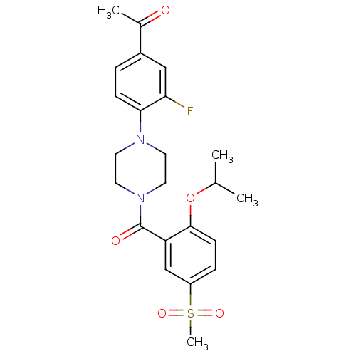 Chemical structure of BindingDB Monomer ID 50265307
