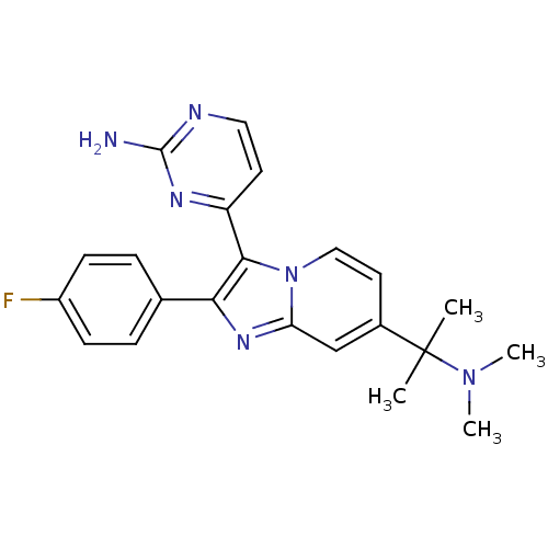 Chemical structure of BindingDB Monomer ID 50265421