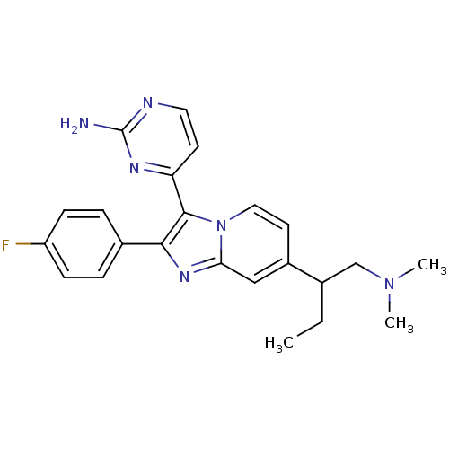 Chemical structure of BindingDB Monomer ID 50265422