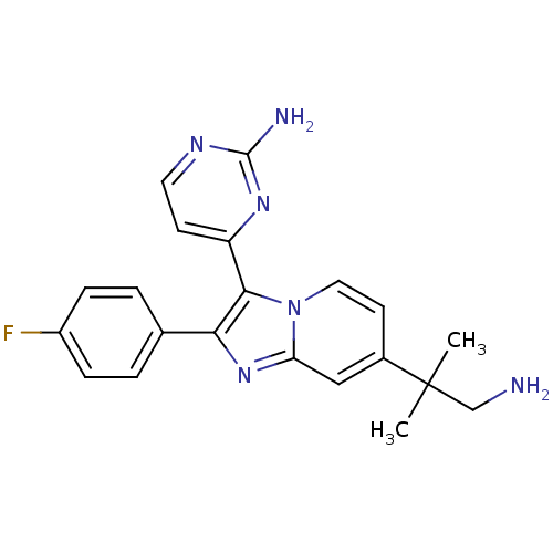 Chemical structure of BindingDB Monomer ID 50265423