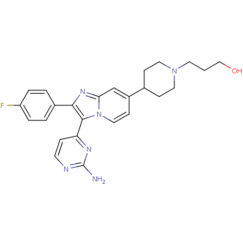 Chemical structure of BindingDB Monomer ID 50265425
