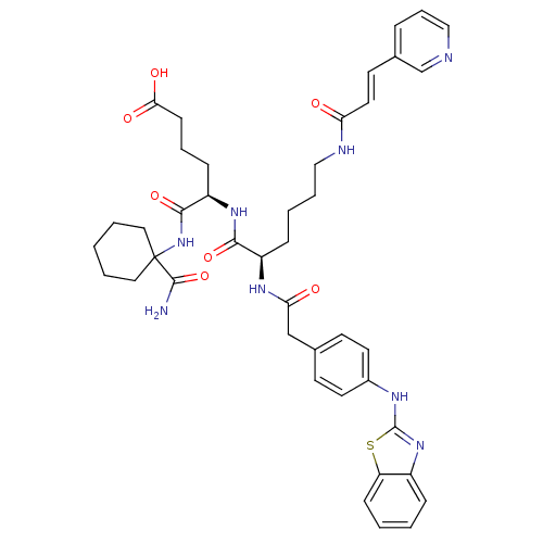 Chemical structure of BindingDB Monomer ID 50265512