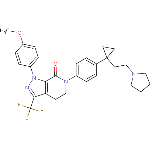 Chemical structure of BindingDB Monomer ID 50266215